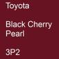 Preview: Toyota, Black Cherry Pearl, 3P2.